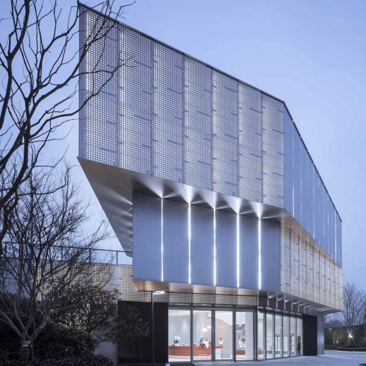 Alucobond Panel Cladding Installation in Ghana project Ghana